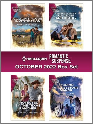 cover image of Harlequin Romantic Suspense: October 2022 Box Set